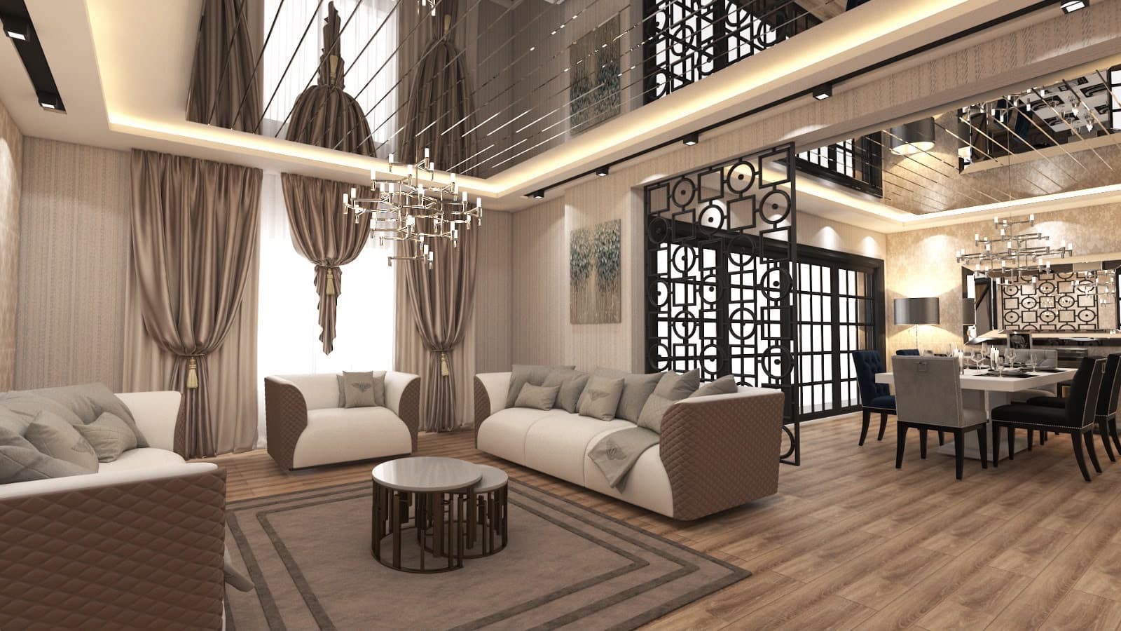 Salon ve oturma alanı yenileme — proje görseli